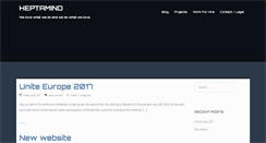 Desktop Screenshot of heptamind.com